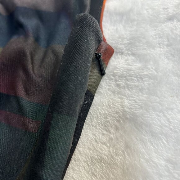 Kay Unger New York Multicolor Abstract Sleeveless Draped Sheath Dress Size 2 - Picture 6 of 10